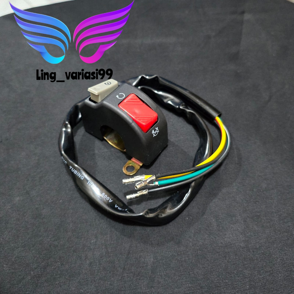 SAKLAR KANAN ON OFF SAKLAR KANAN STATER ON OFF STATER UNIVERSAL SEMUA MOTOR