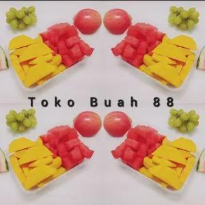 

mix fruit 1(buah potong mangga dan buah semangka)dikirim instan dan sameday)