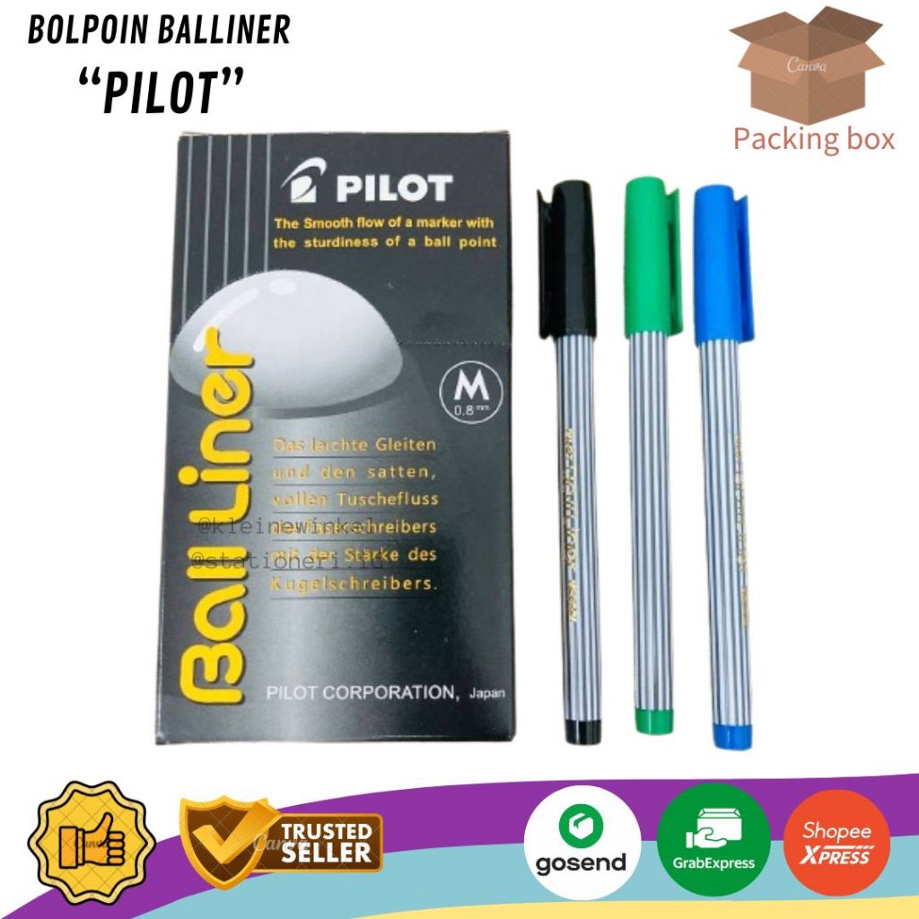 

ECER!! Bolpoin PILOT Ball Liner M 0.8mm [ 1 PCS ]