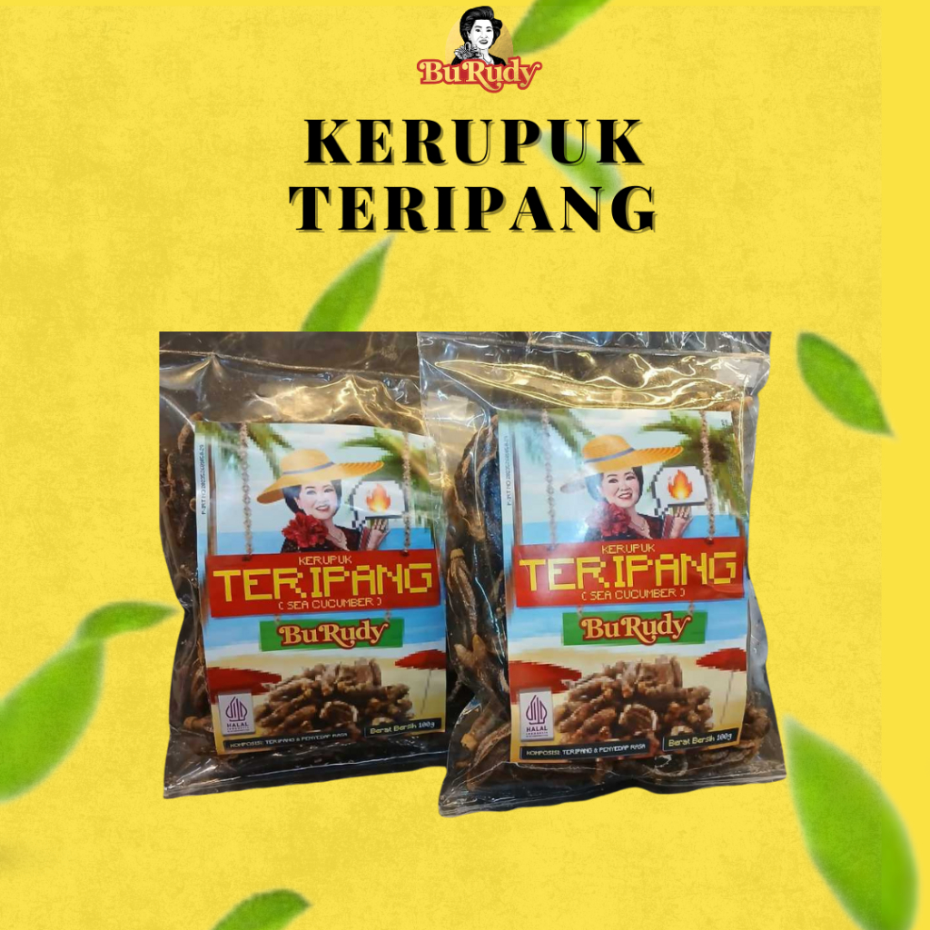 

Kerupuk Teripang Gurih Khas Bu Rudy Surabaya
