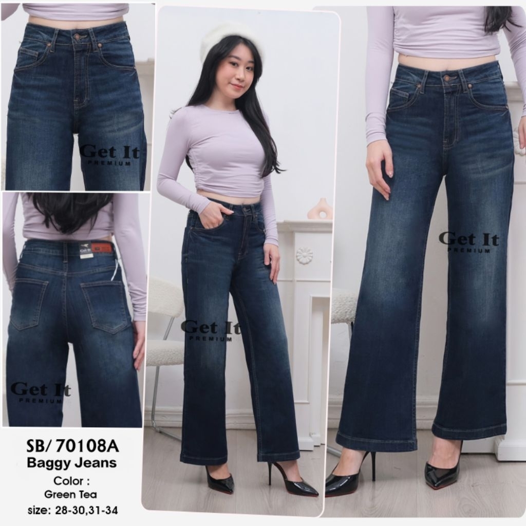 KULOT JEANS VJ PREMIUM SIZE JUMBO dan GET IT KULOT BAGY JEANS
