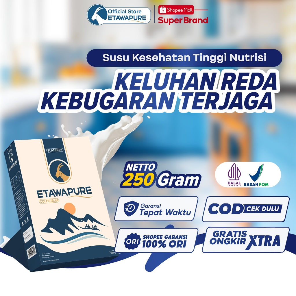 

Etawapure Susu Kambing Etawa Bubuk Susu Kambing Etawa Platinum Original Etawaku Platinum Untuk Paru Paru