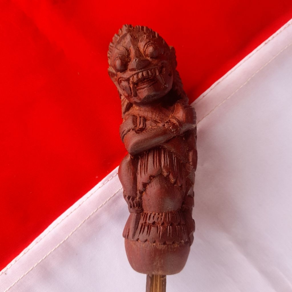 KAYU NOGO SARI Handle keris model BUTO  deder keris gagang keris pusaka