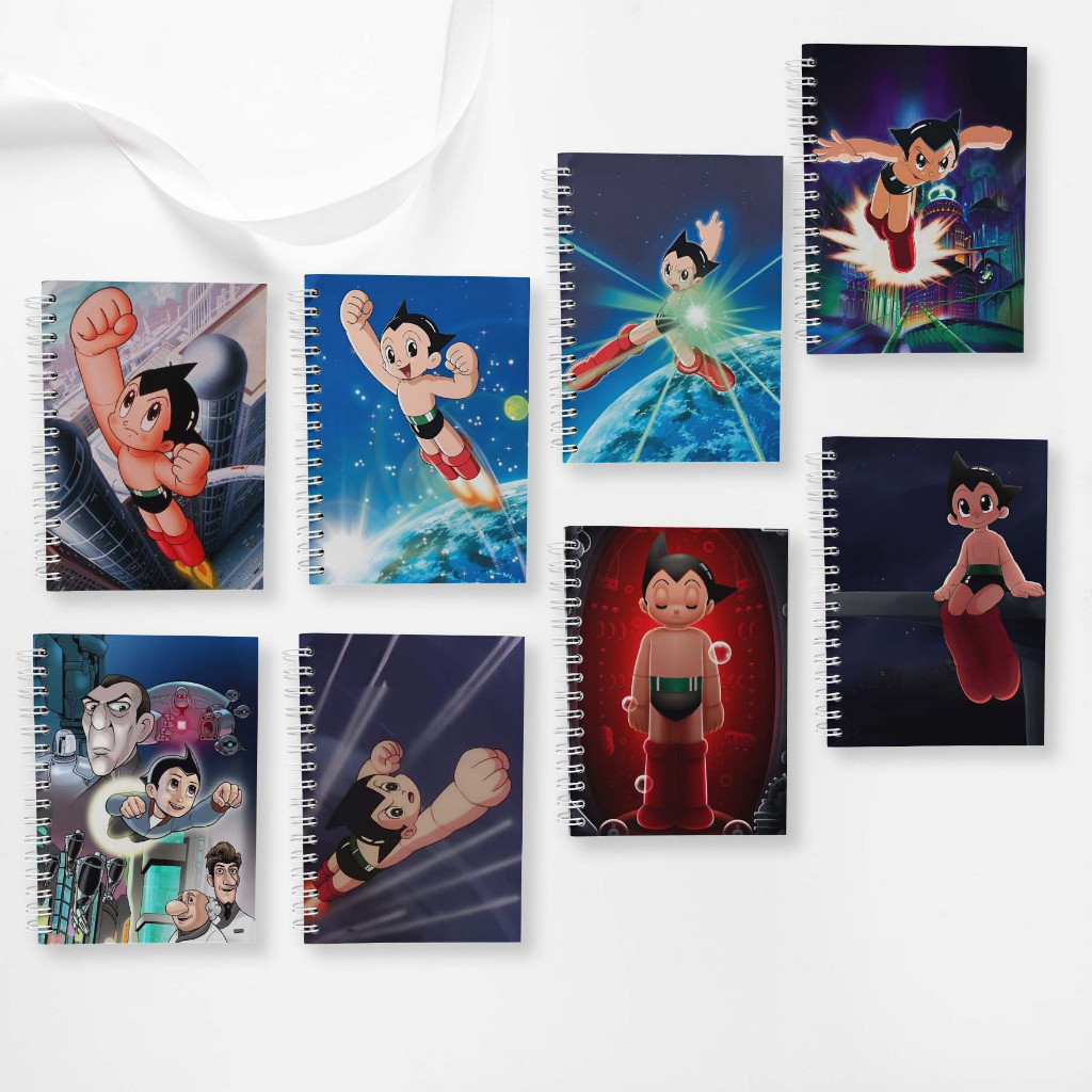 

Note Book Spiral Large (10 cm X 14 cm) Edisi Astroboy / Notebook A6 Custom / Seminar Kit Surabaya