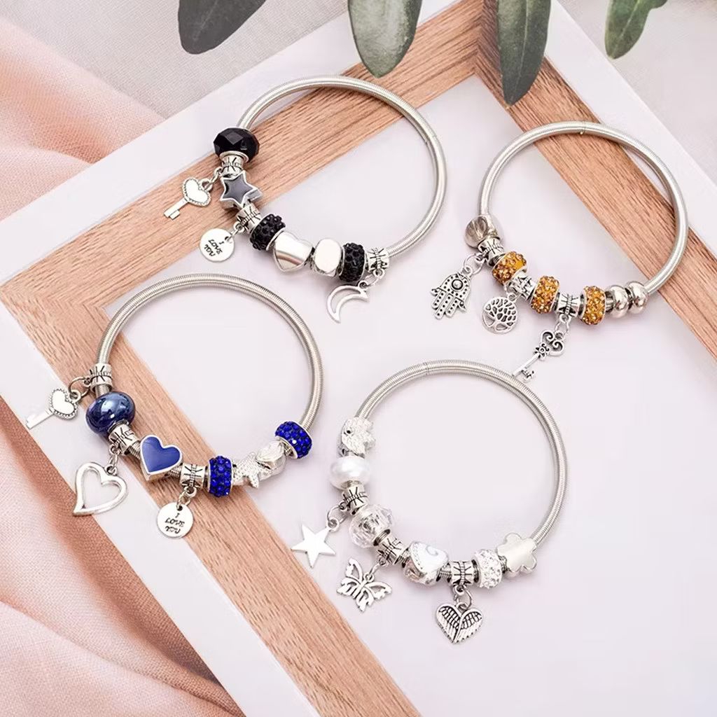 KSTUFF646 GELANG WANITA / GELANG VIRAL TITANIUM