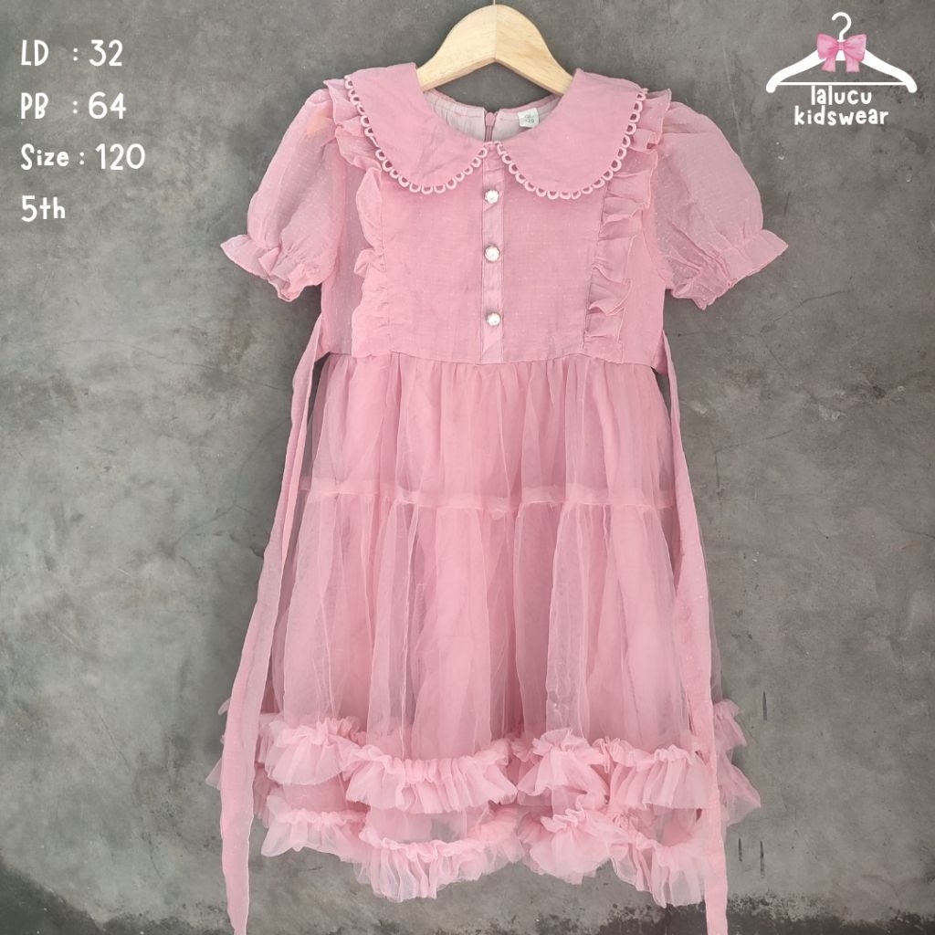 P♡ / DRESS TUTU ANAK PEREMPUAN 5 TAHUN