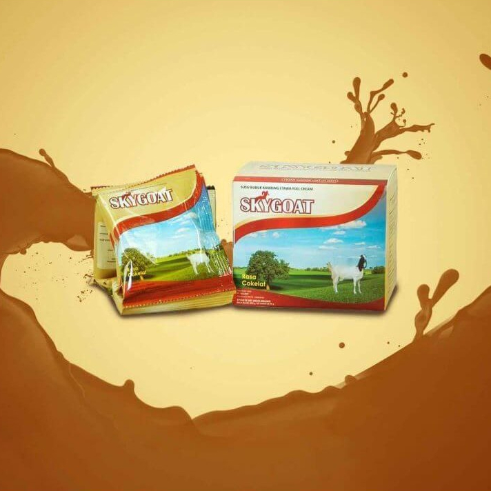 

SKYGOAT Susu Kambing Etawa Rasa Cokelat – Minuman Sehat & Lezat 10 Sachet
