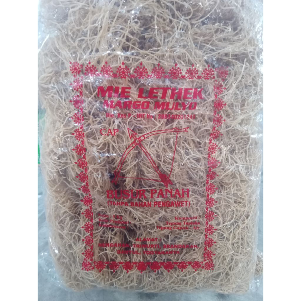 

PROMO bakmi LETHEK 500gram CAP BUSUR PANAH khas bantul