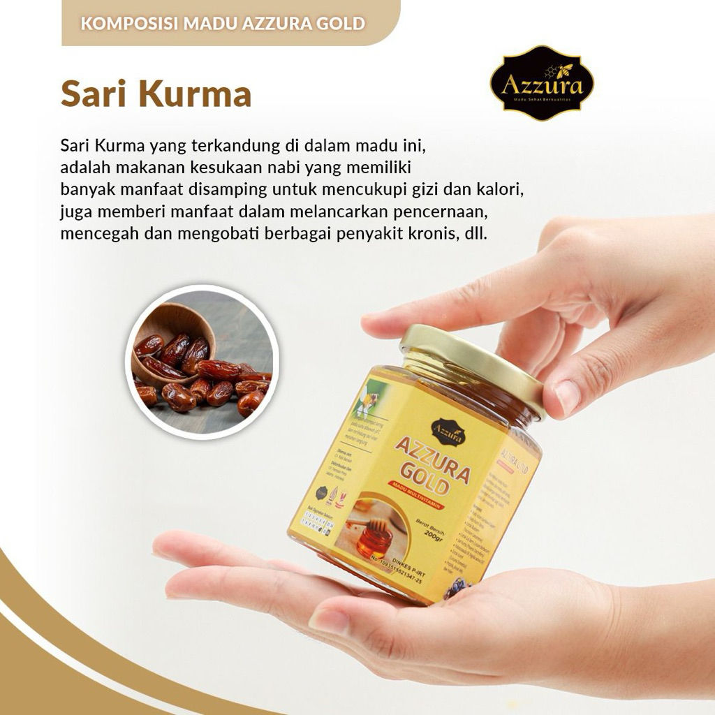Madu + Sari Kurma Madu Herbal Asli