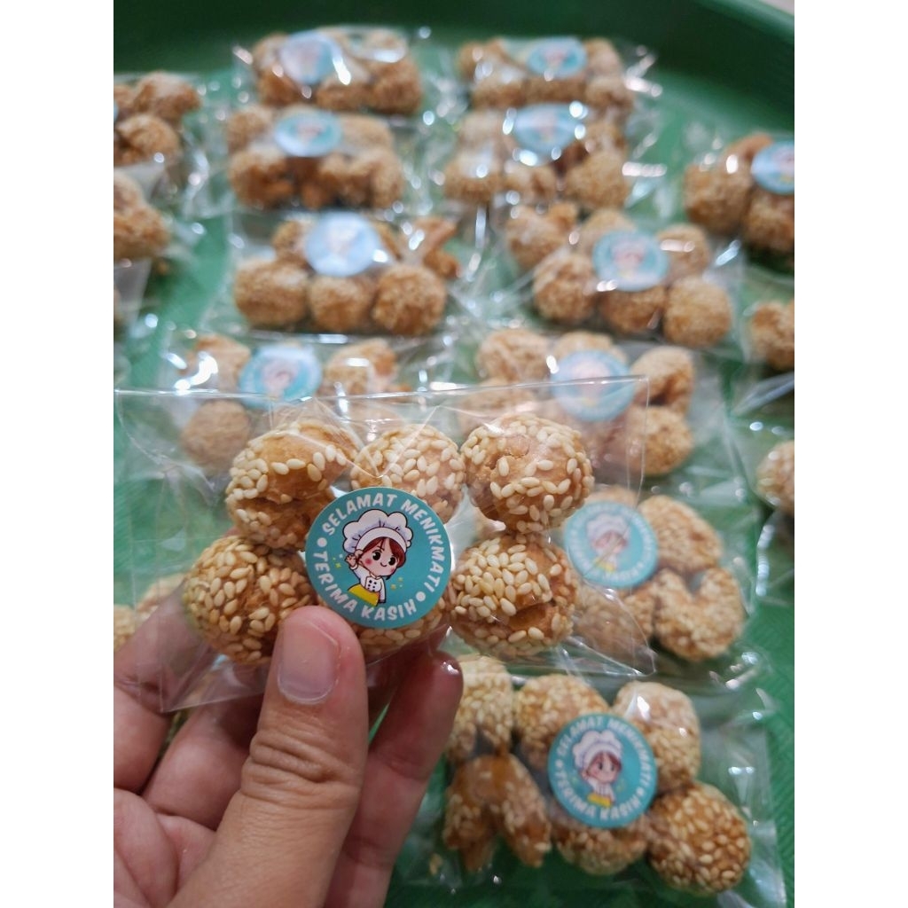 

Onde-onde ketawa kering mini