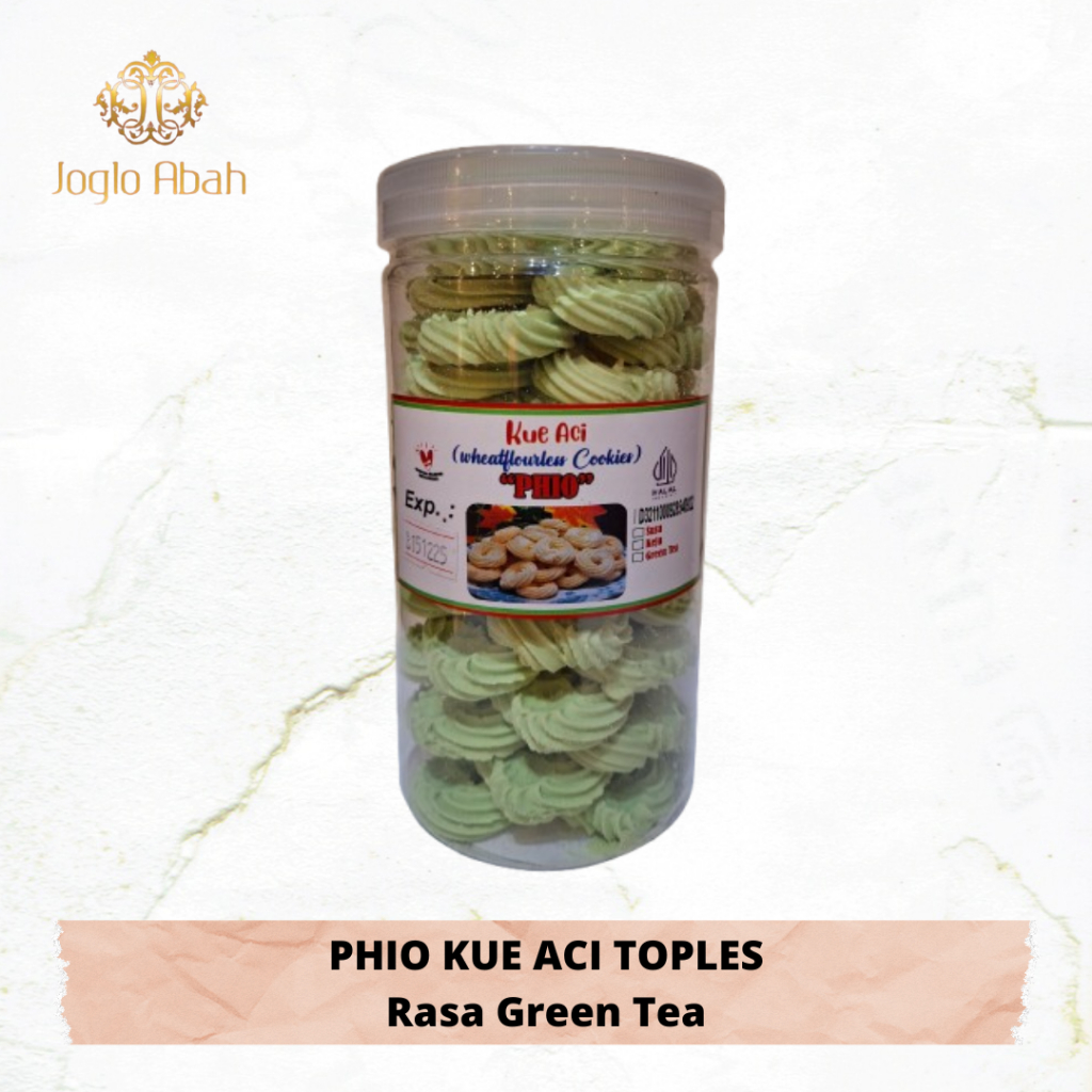 

Phio - Kue Aci Toples Rasa Green Tea - Joglo Abah