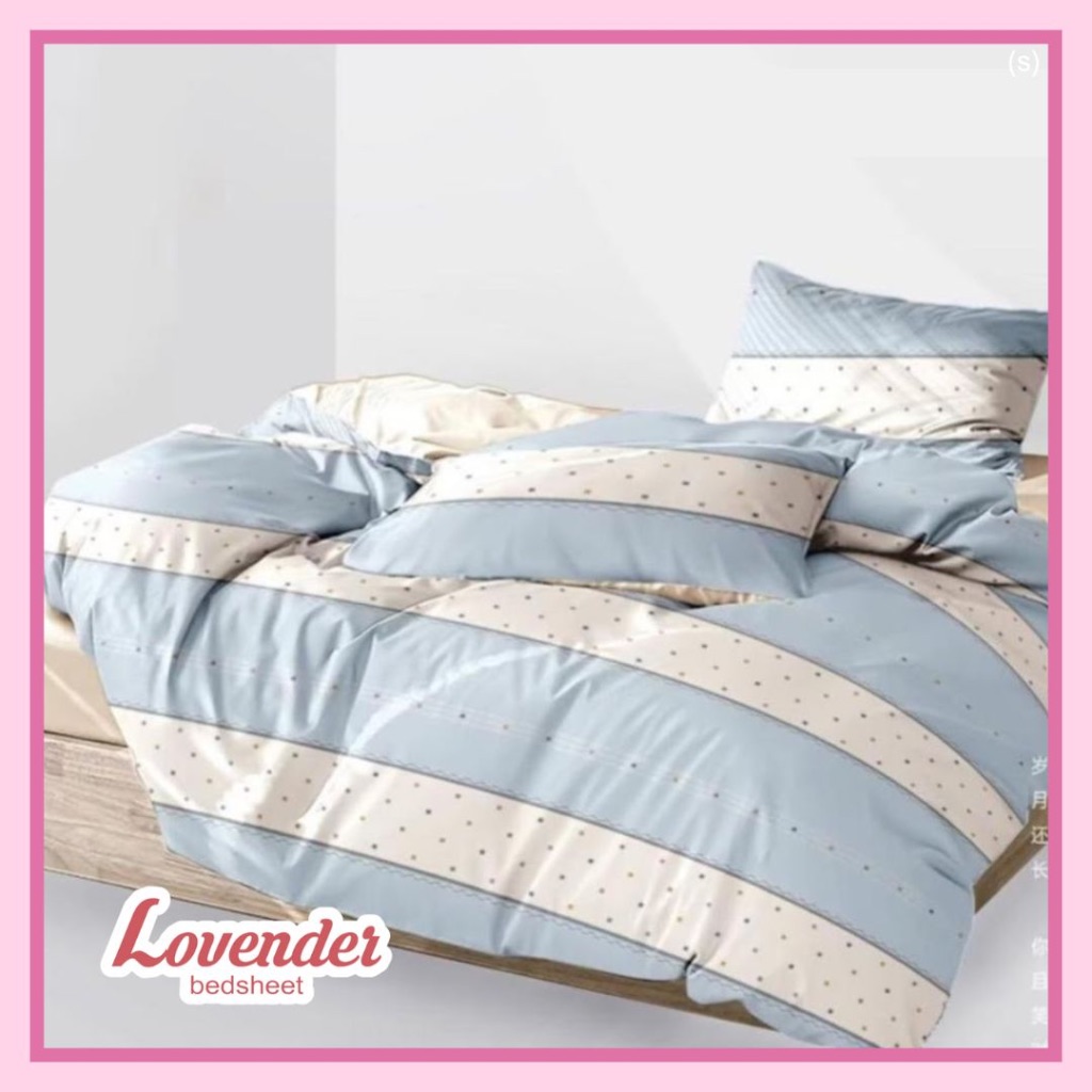 Kain sprei katun jepang "Motif Abstrak warna warni"