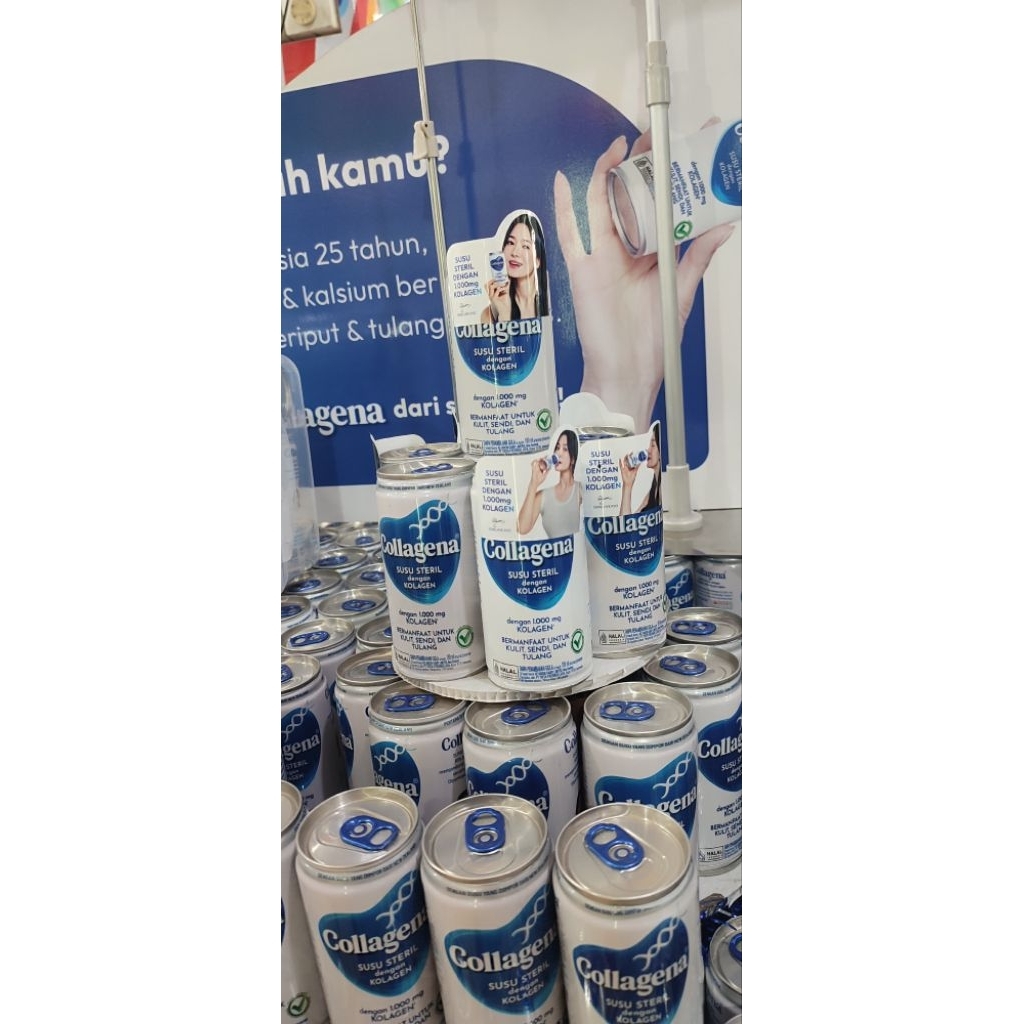 

IO Susu Collagen Collagena 189 ml Isi 6 Kaleng. Gratis Box Container.