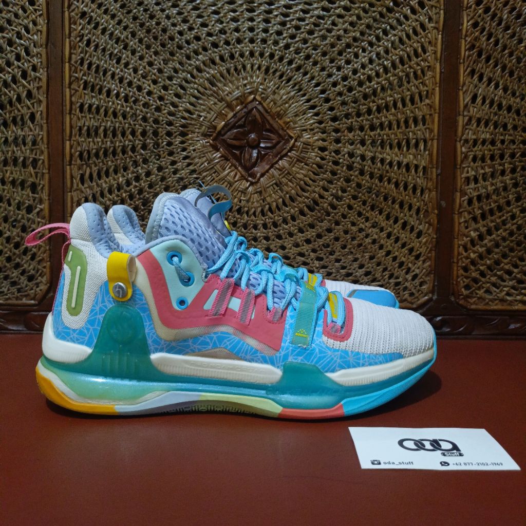 Sepatu Basket Murah 361 Degrees x Three Body AG1 Pro Aaron Gordon 'Ice Rocky'