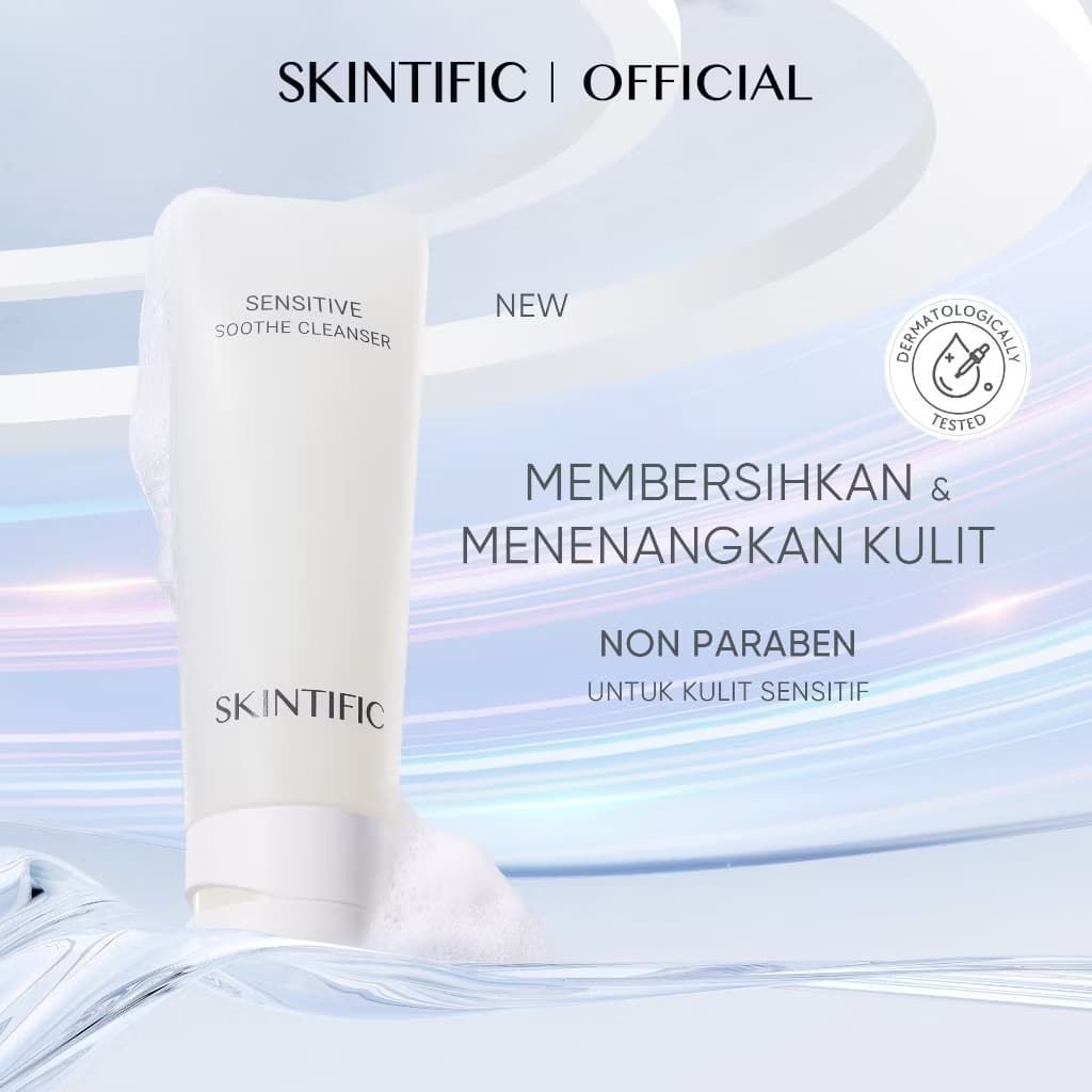 SKINTIFIC Skintific Sensitive soothe Cleanser (120ml) - soothe Cleanser Skintific
