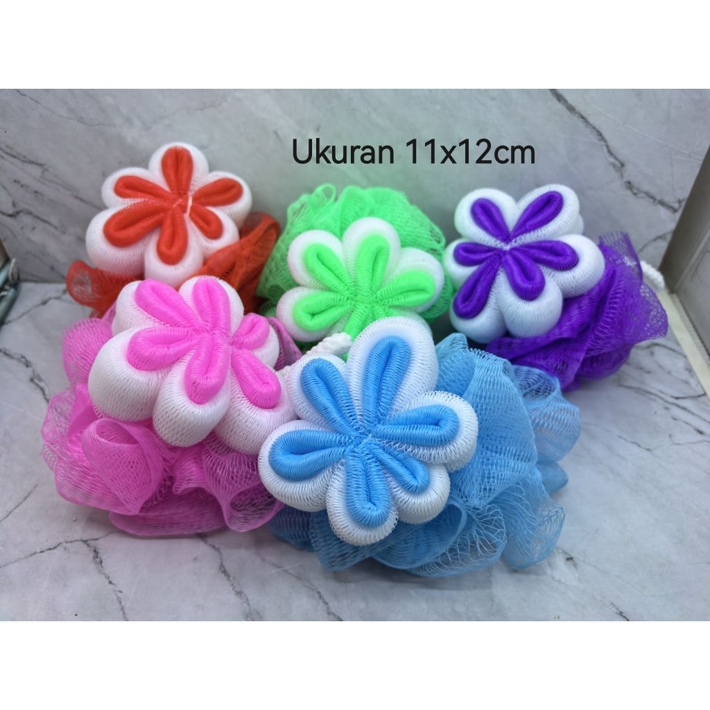 spon mandi spon mandi labu spon mandi lembut halus spon mandi bunga sakura warna spon mandi sikat