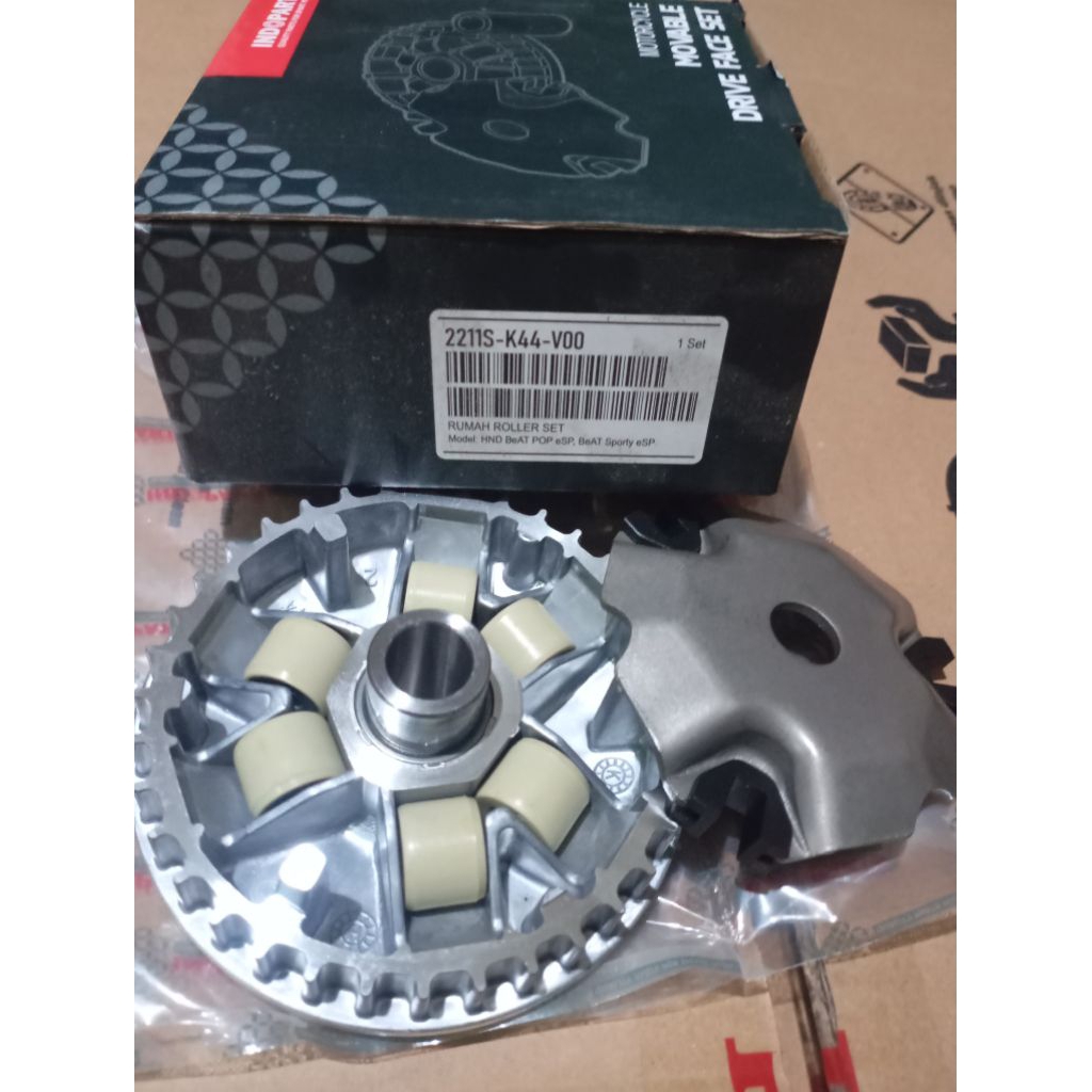 Indopart Rumah Roler set Beat Fi esp Stater Halus Tulah Roller Vario 110 Fi esp Scoopy fi esp 2016-2