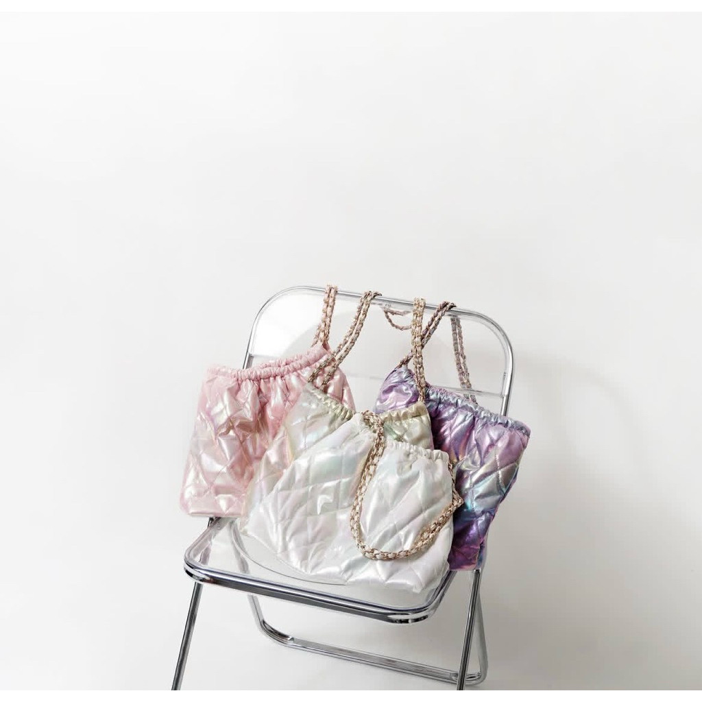 moonlight bag warna whitepearl by uza indonesia free wiastbag pink