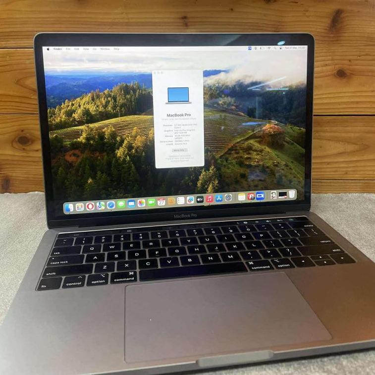 Macbook Pro 2018 13inch 16/512GB Core i7 Grey Inter Second Original (Touch Bar)