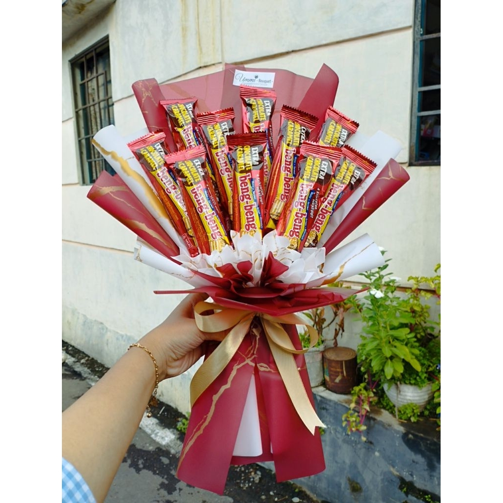 

Buket Jajan | Buket Beng-Beng | Snack Bouquet | Gift Wisuda | Ulang Tahun