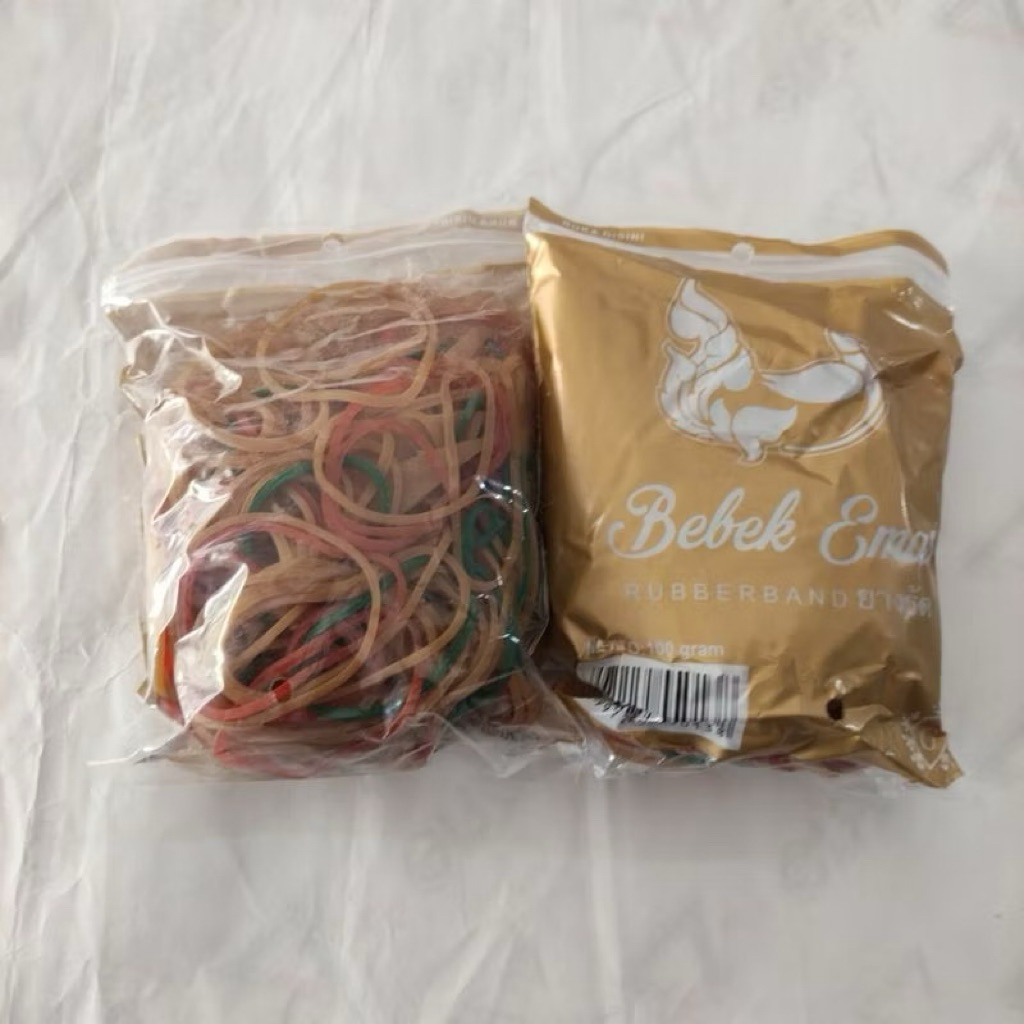 

Karet Gelang 100g Bebek Emas Kualitas Bagus Tebal