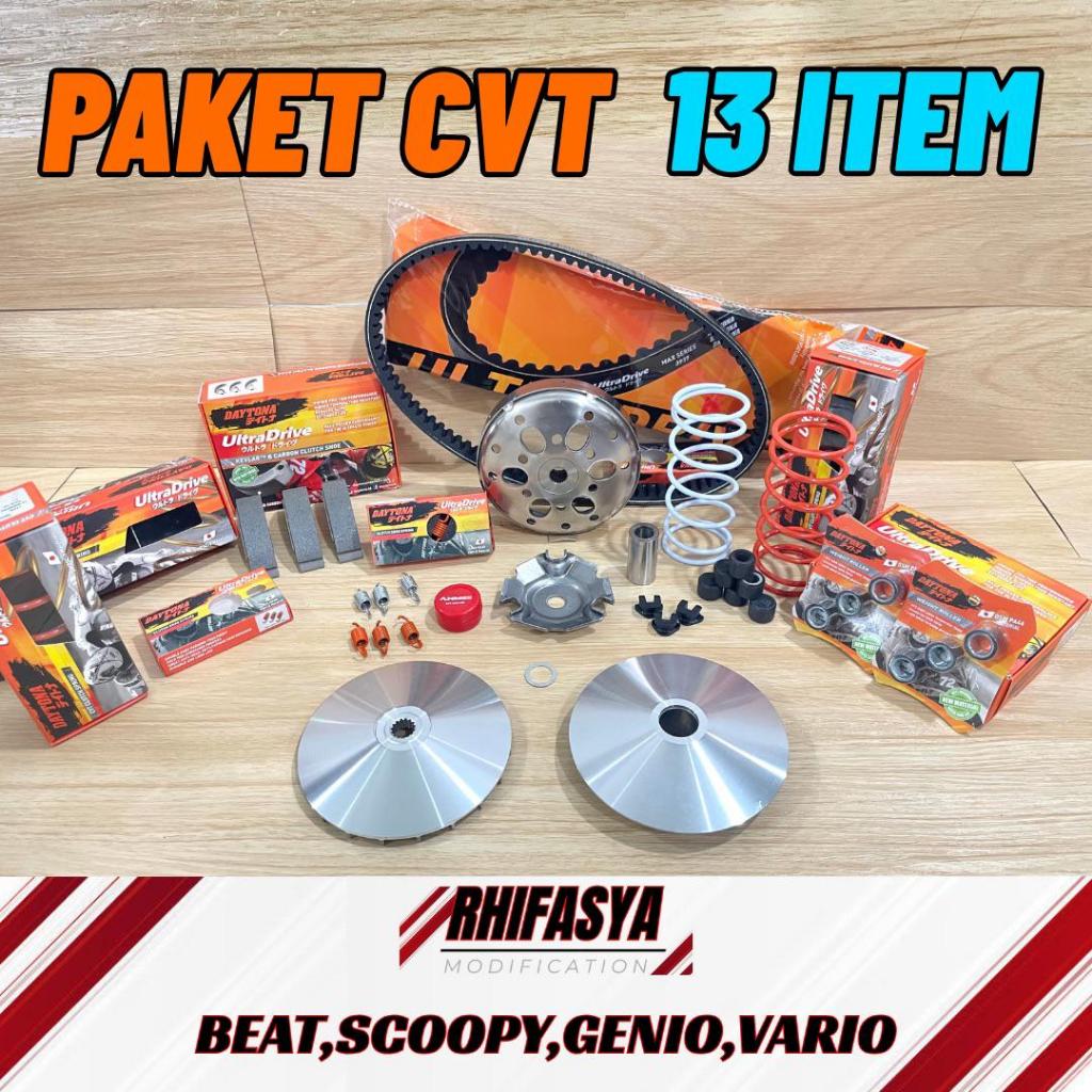 PAKET CVT 13 ITEM. CVT FULL. BEAT, SCOOPY, GENIO, VARIO
