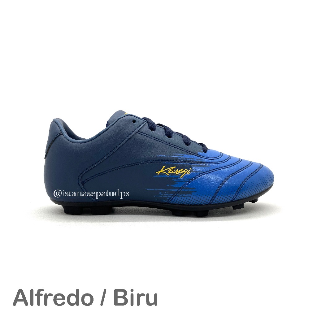 Sepatu SepakBola Soccer Anak Kasogi Alfredo Size 33-38, Biru