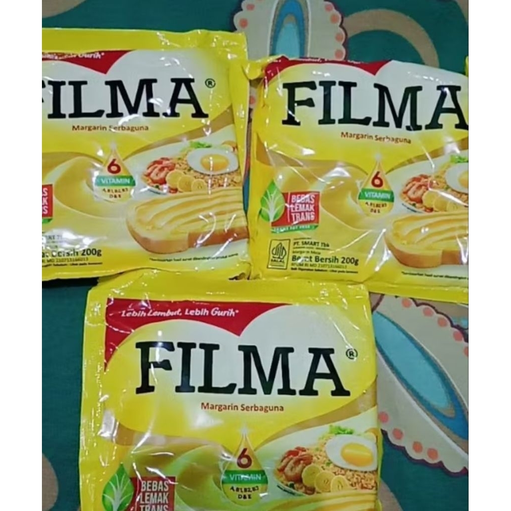 

Filma Margarin Serbaguna untuk Hidangan Lezat dan Sehat 200gram