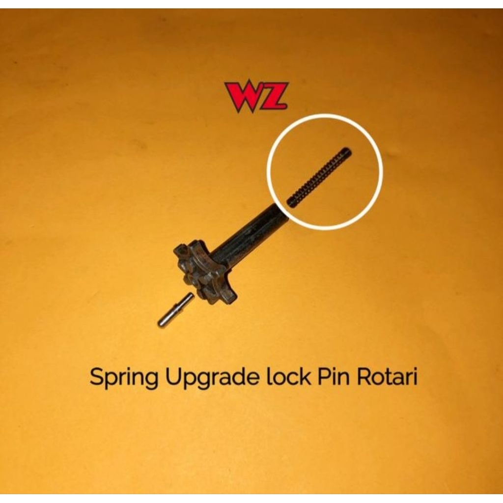 spring upgrade pin  pengunci rotari 733