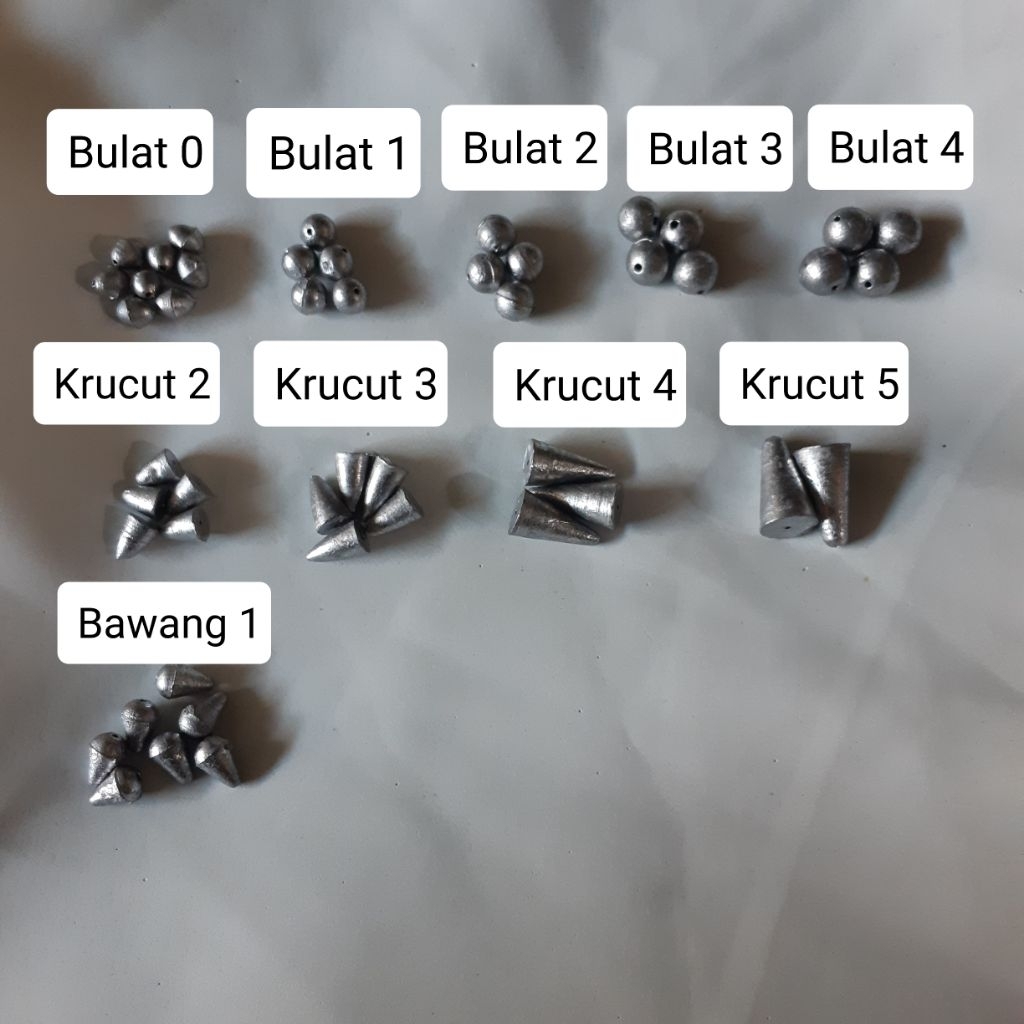 Timah Pancing Kiloan