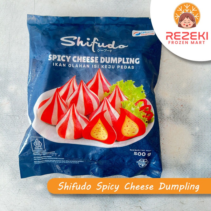 

SHIFUDO Spicy Cheese Dumpling KEJU PEDAS 500 Gram