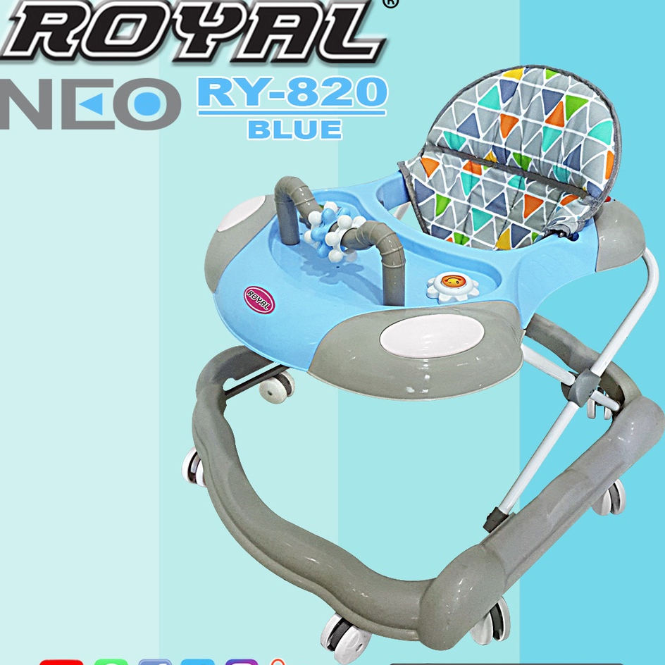 GOSEND SMG Baby Walker Royal 820 apolo bayi belajar jalan