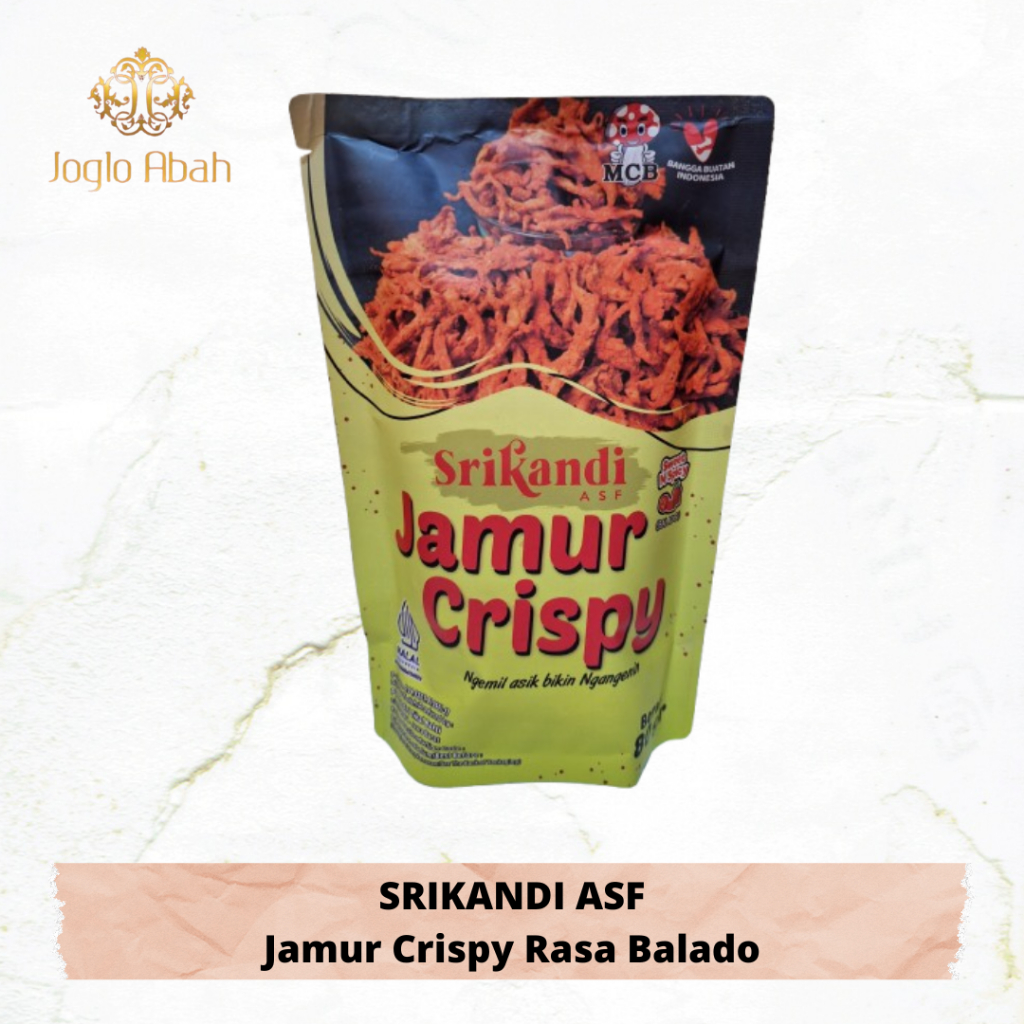 

Srikandi Snack - Jamur Crispy Rasa Balado - Joglo Abah