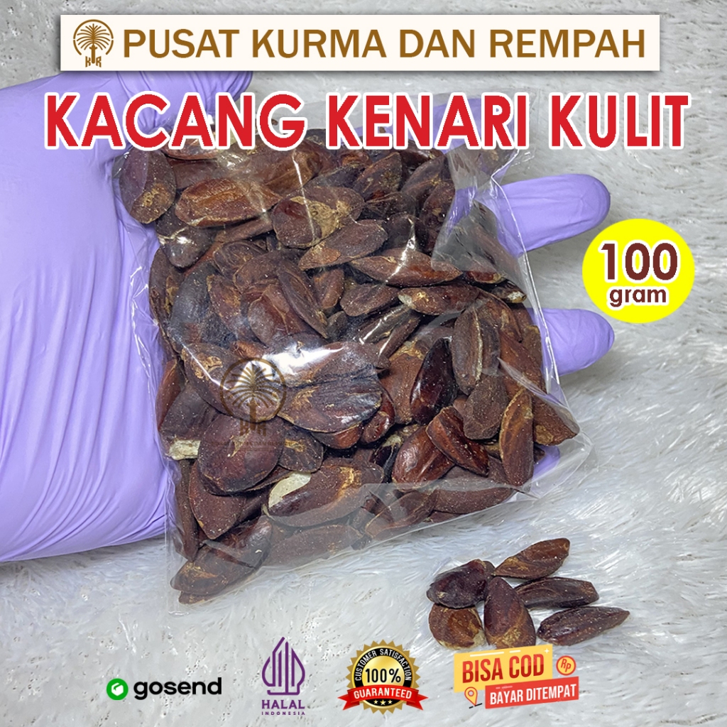 

Kacang Kenari Kulit 100gr - Buah Kenari - Kacang Kenari - tersedia 25gr 50gr