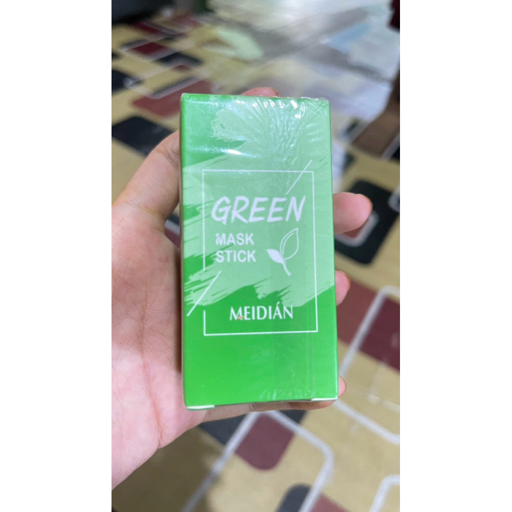 Green Tea Mask Stick Cleansing Masker Wajah Pembersih Komedo