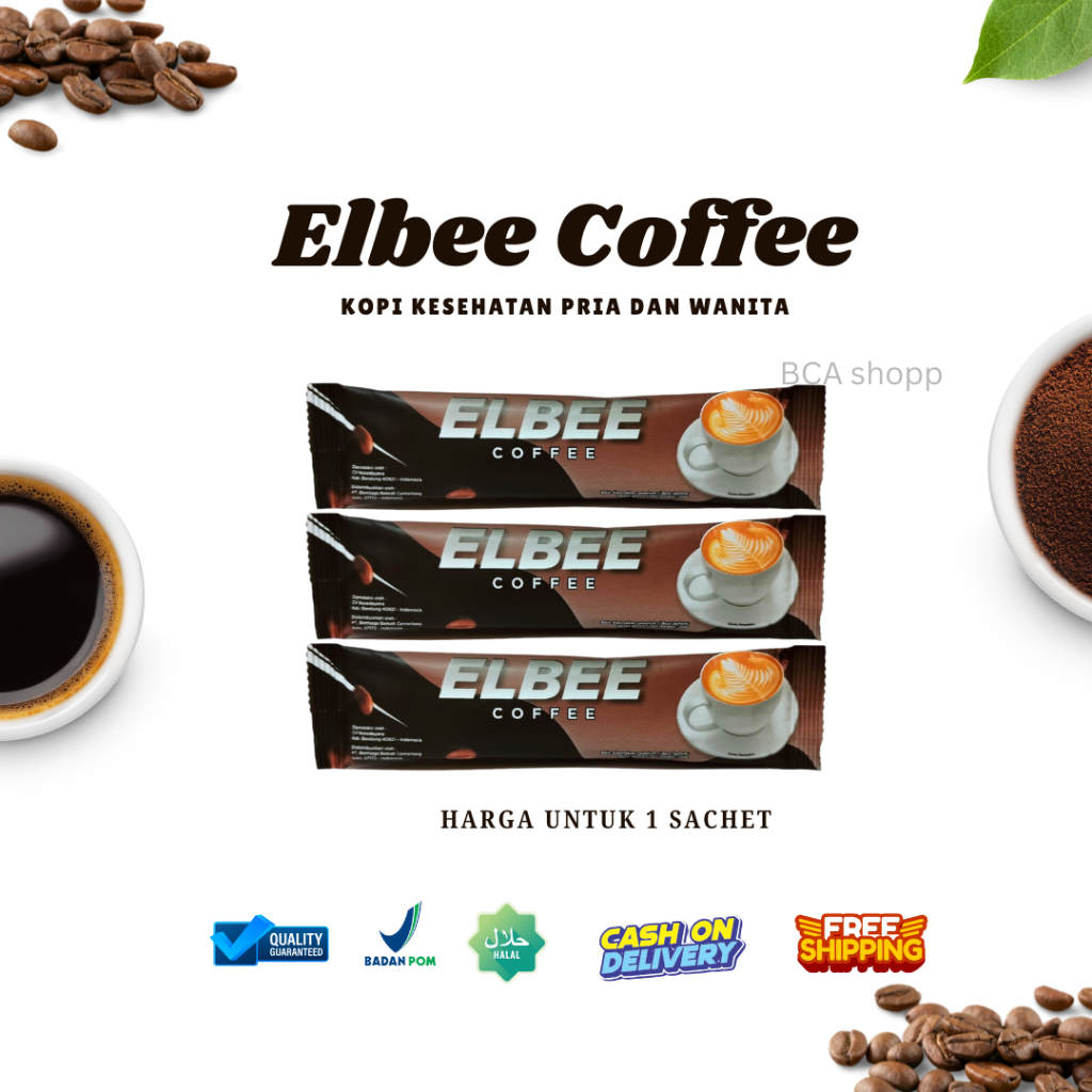 

3 SACHET KOPI KESEHATAN BBC ASLI KOPI 3LBEE PENAMBAH STAMINA