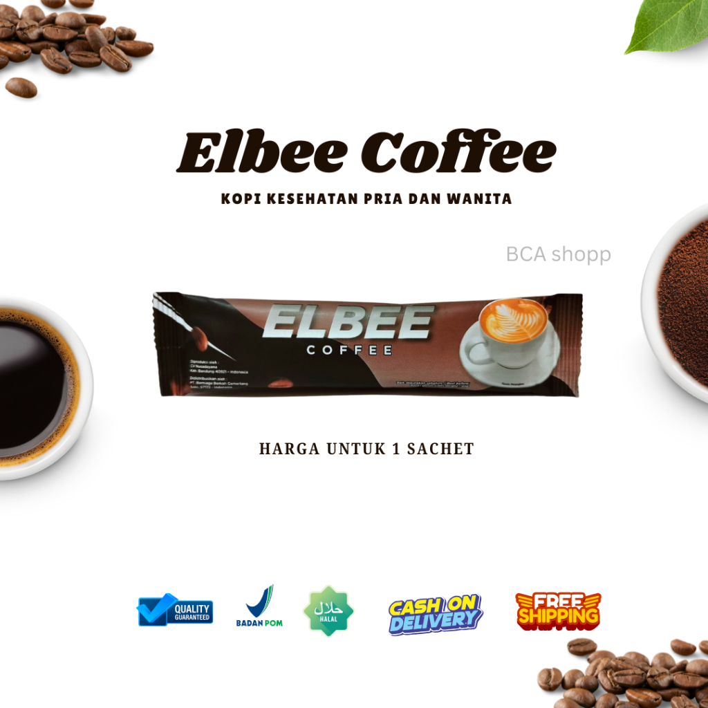 

1 SACHET 3lbee Coffee Kopi Pria dan Wanita