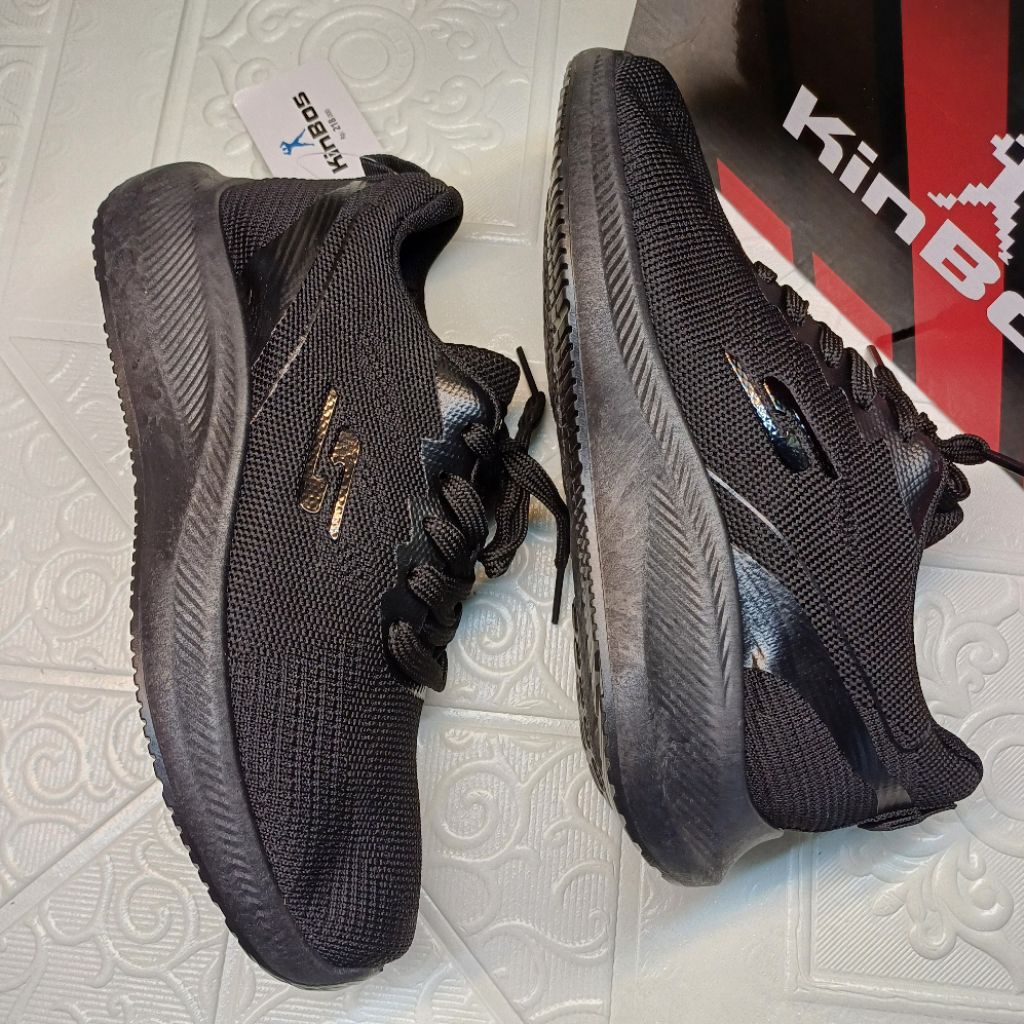 Sepatu sekolah 37/40 kinbos-7500 hitam
