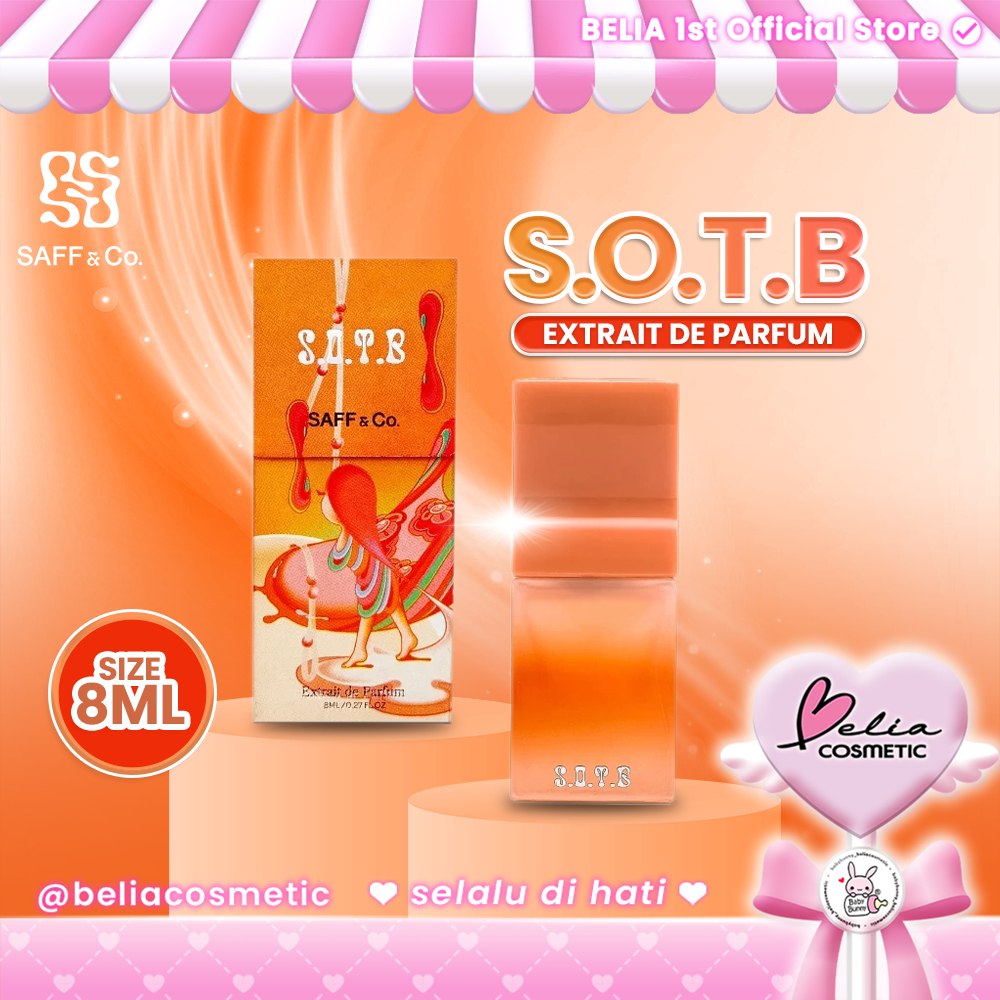 ❤ BELIA ❤ SAFF & Co. SOTB 8ML Extrait de Parfum - TRAVEL SIZE