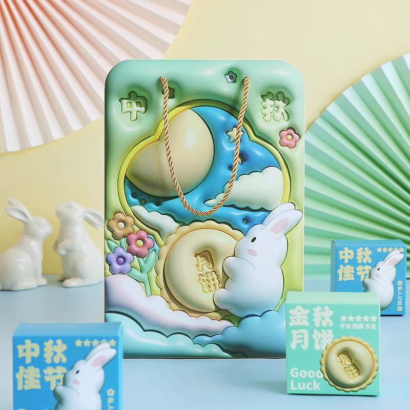 

NEW Kotak Mooncake isi 6 100gr kotak kue bulan kotak kue mooncake isi 6 Rabbit