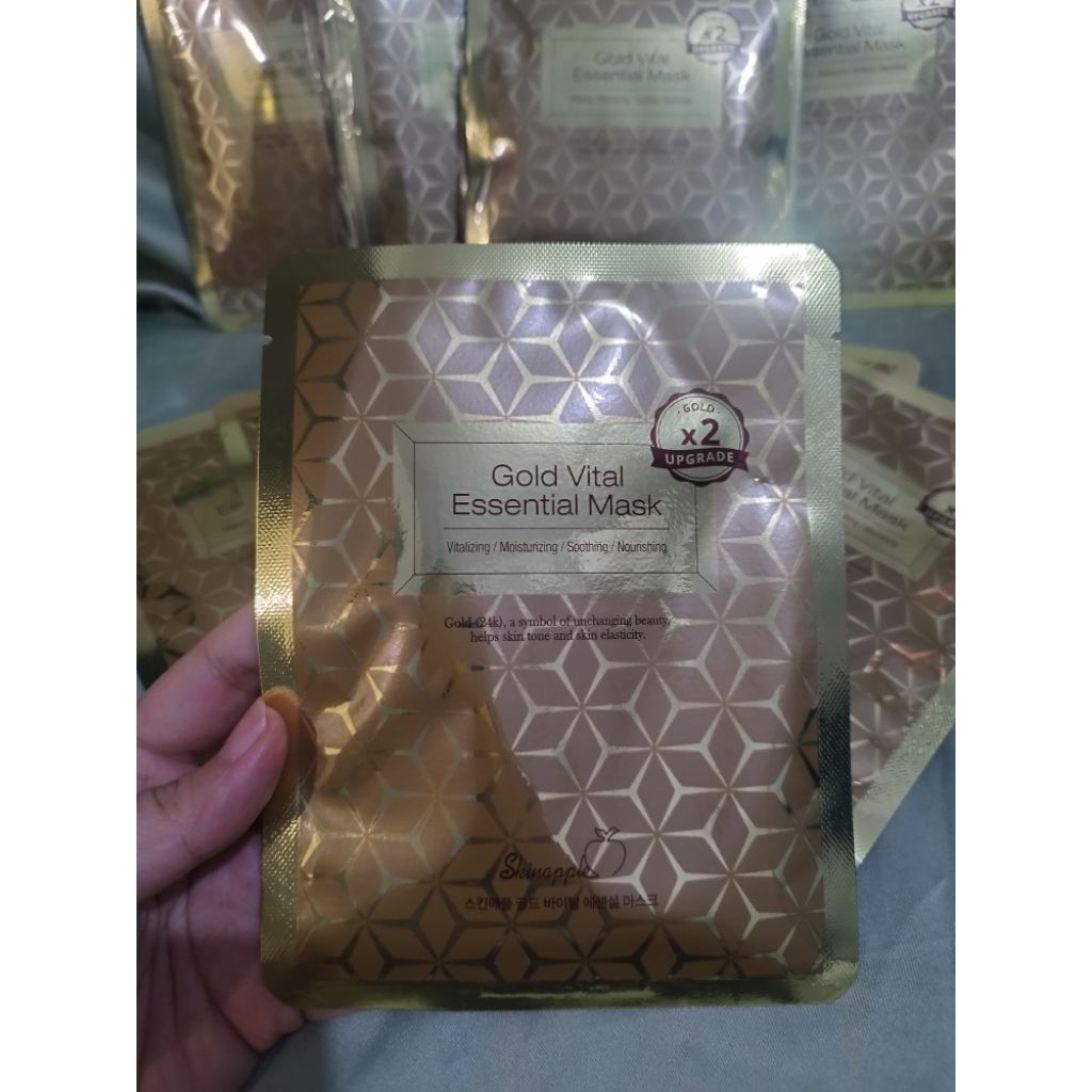 SHEET MASK | ESSENTIAL MASK | MASKER WAJAH KOREA ORI | ROJUKISS