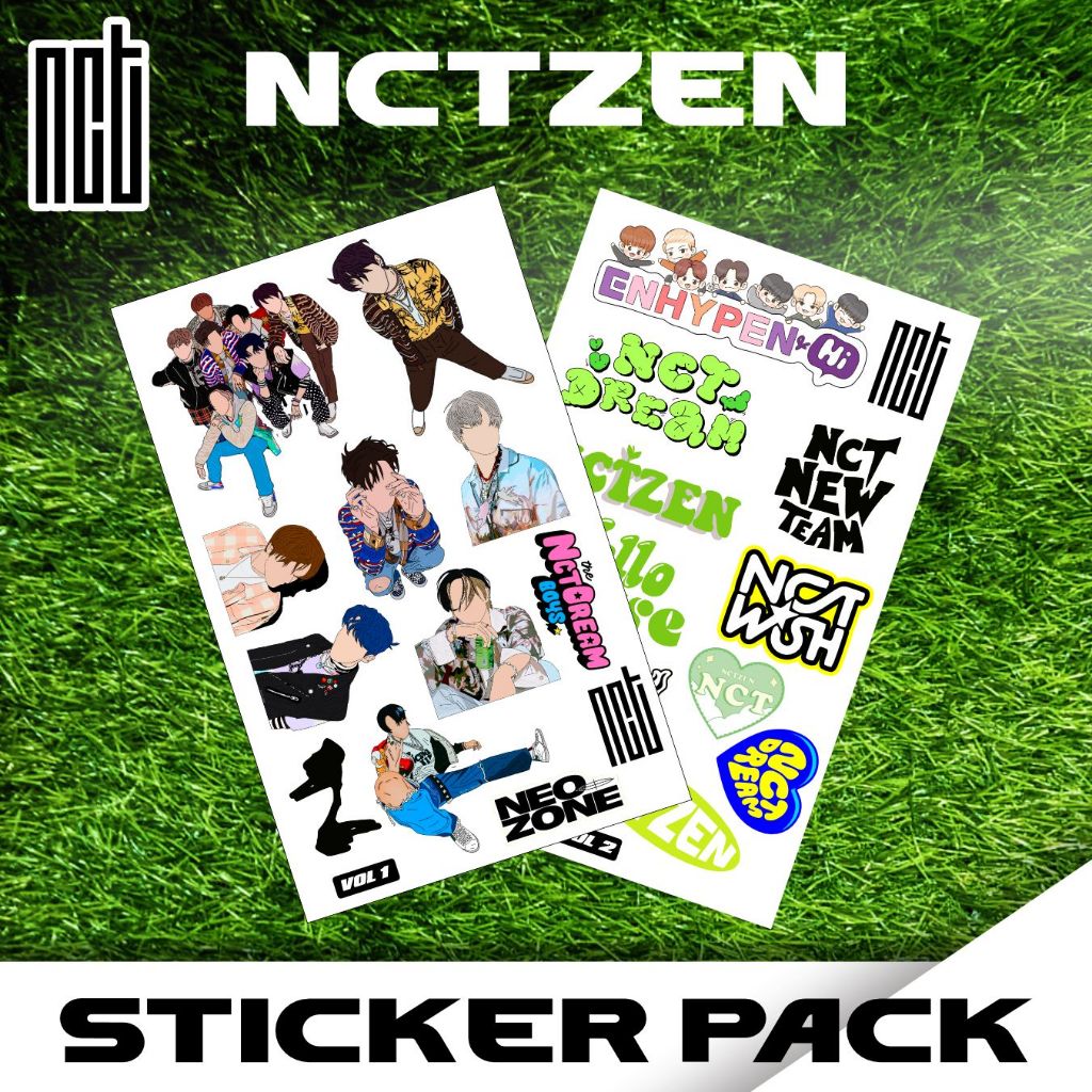 

NCTZEN Stiker Pack Nytzen sticker pack nct water proof tahan air sticker kpop idol sticker nct dream