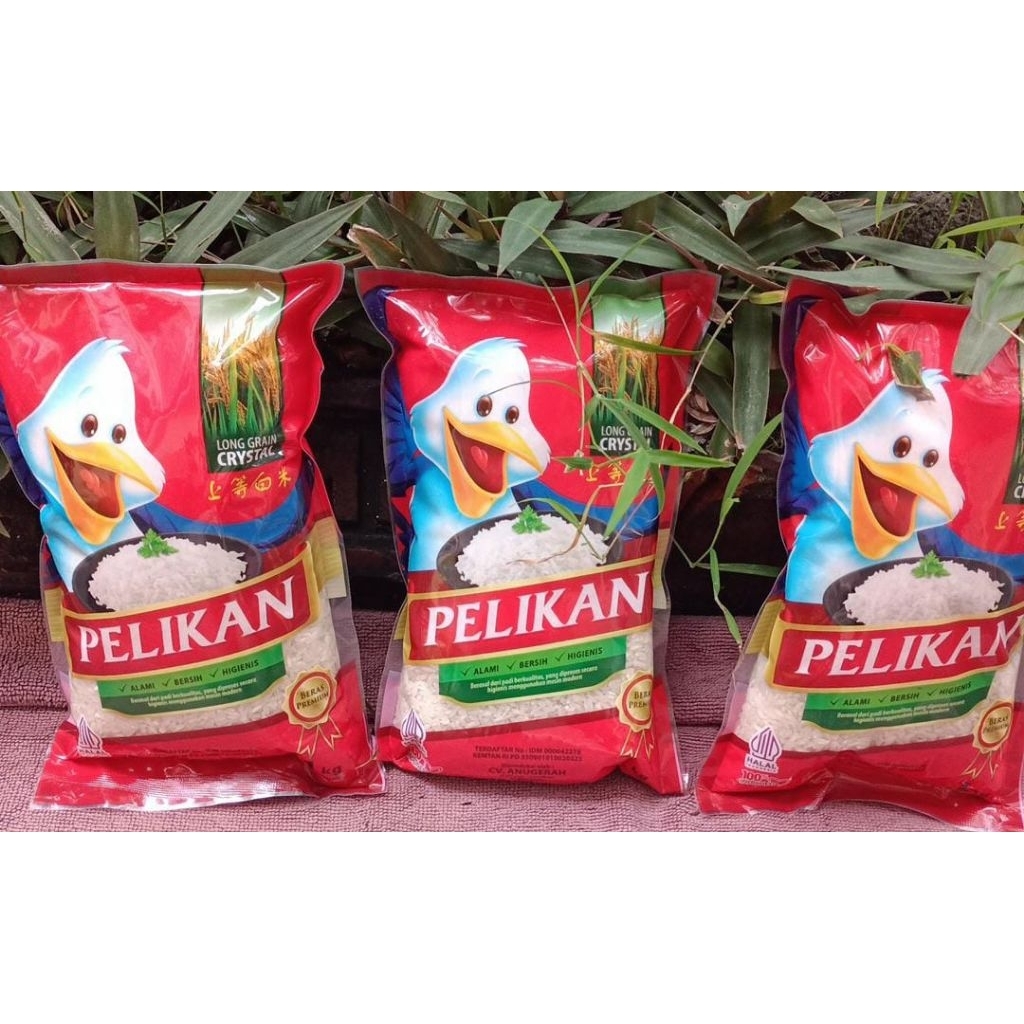 

BERAS PELIKAN 1KG(3BKS@1KG=3kg)