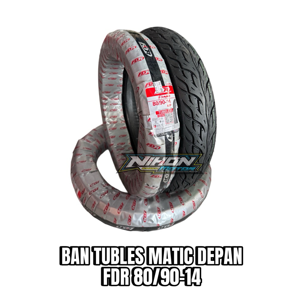 BAN TUBLES MATIC DEPAN  FDR 80/90-17 , BAN TUBLES BEAT VARIO SCOOPY MIO DLL