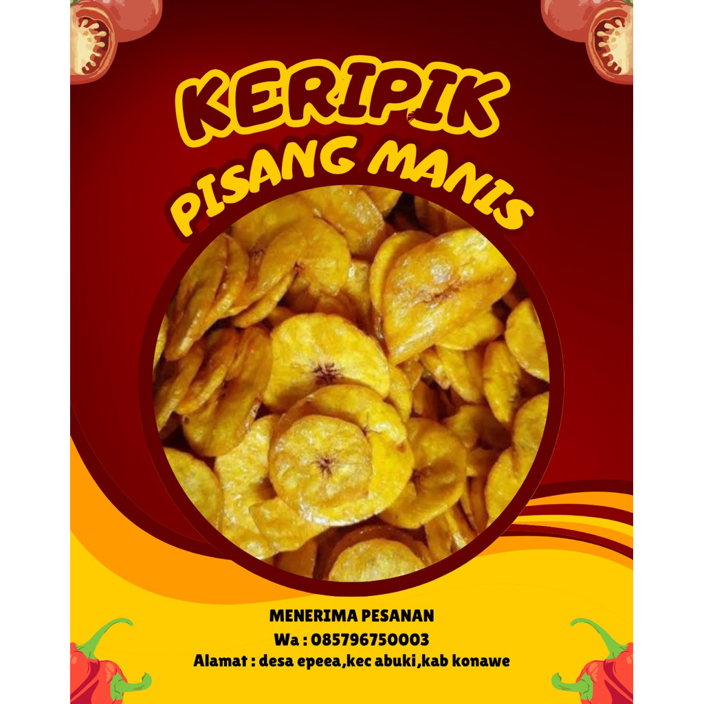 

Keripik pisang manis