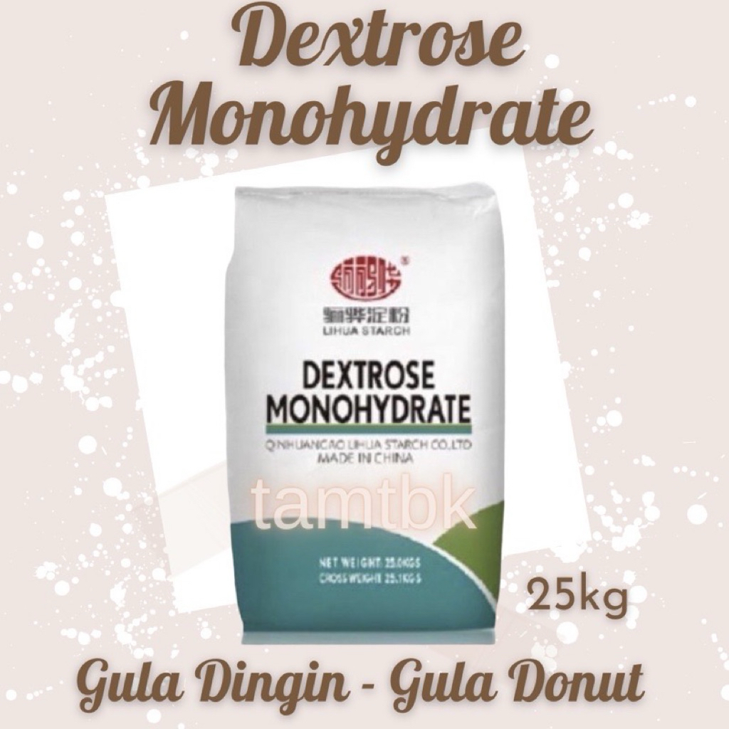 

Dextrose Monohydrate CARGO / gula donut / gula dingin 25kg