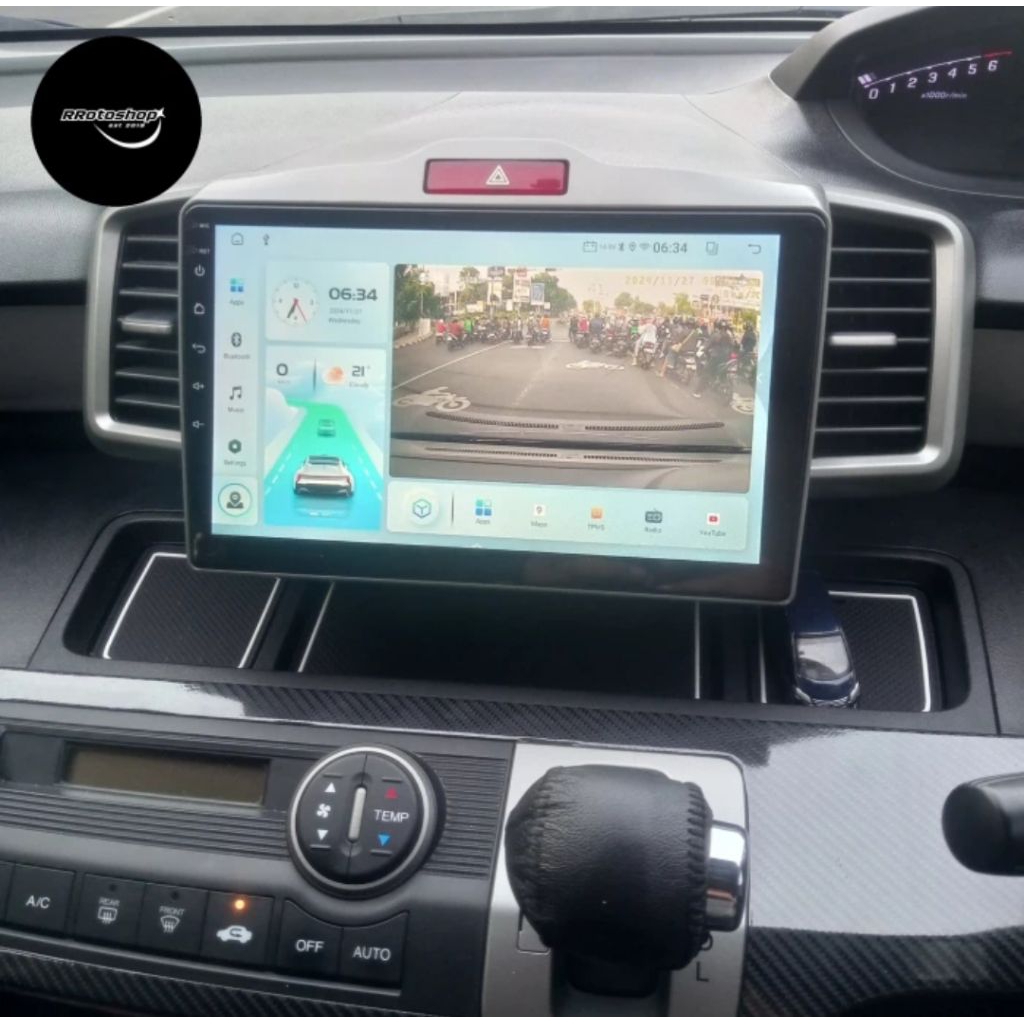 Head Unit Tape Android Mobil Honda Freed 10 inc Double Din Headunit Ram 4 GB