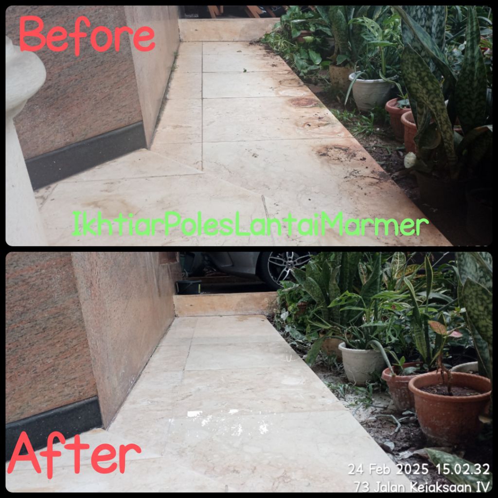 Jasa Poles Lantai Marmer Granit Traso Tehel Acian Semen Kramik