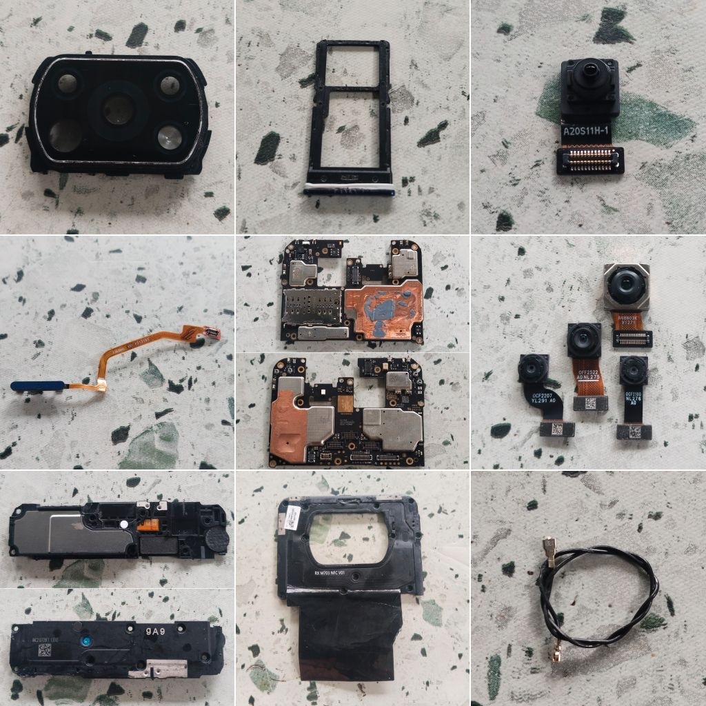 Poco X3 Pro X3 NFC Bahan Kanibalan, Mesin Mati Total Matot, Konektor Cas HF, Antena, Flex UI MB, Fra