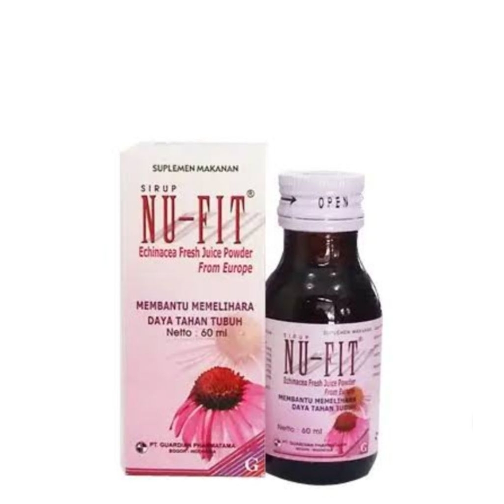 

NU FIT SYRUP (VITAMIN DAYA TAHAN TUBUH) 60 ml